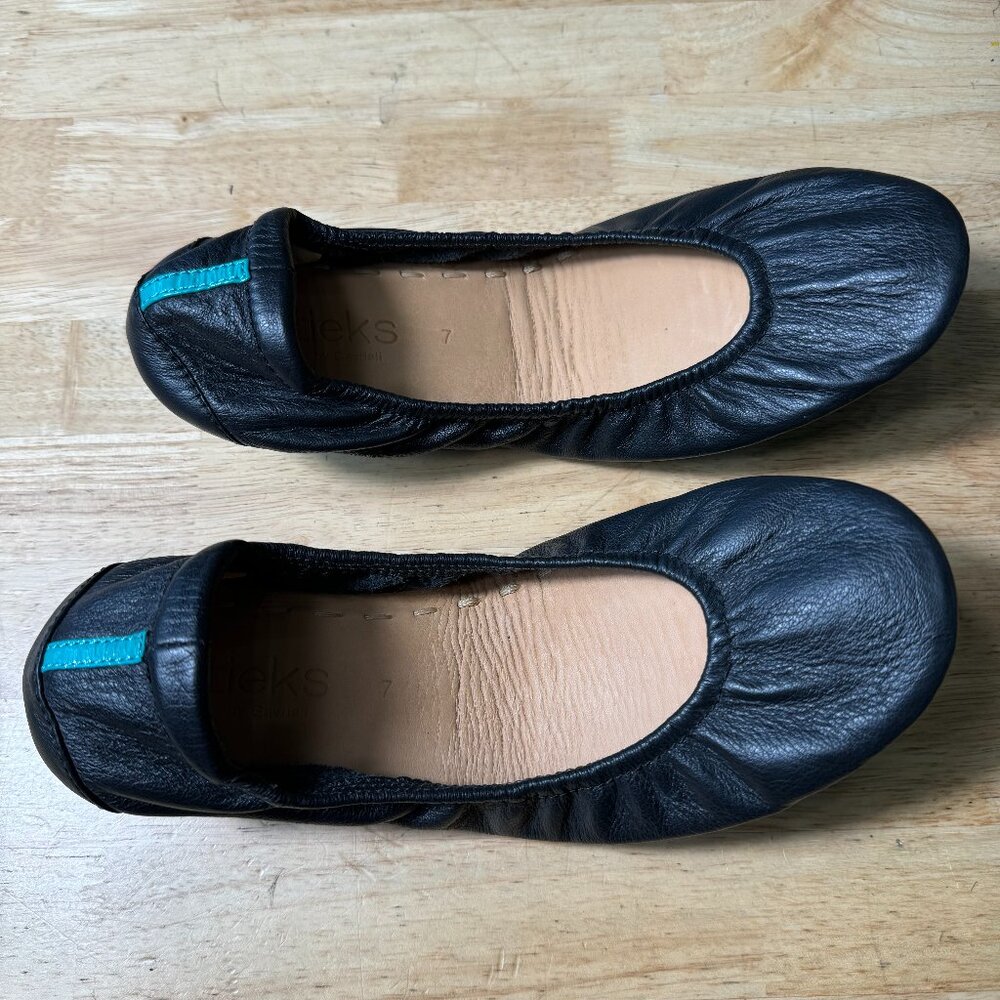Tieks Women's Black Flats